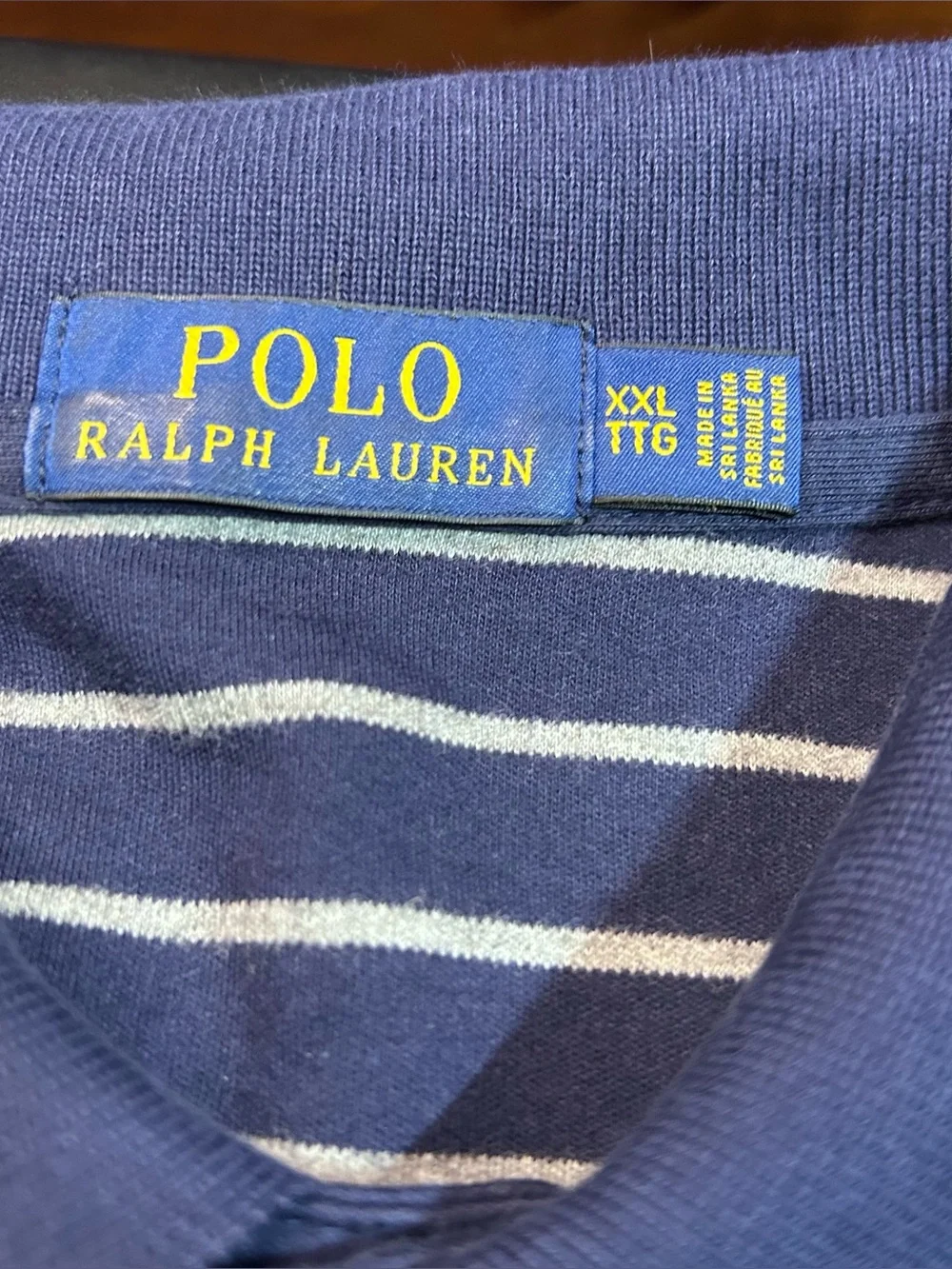 Ralph Lauren navy polo